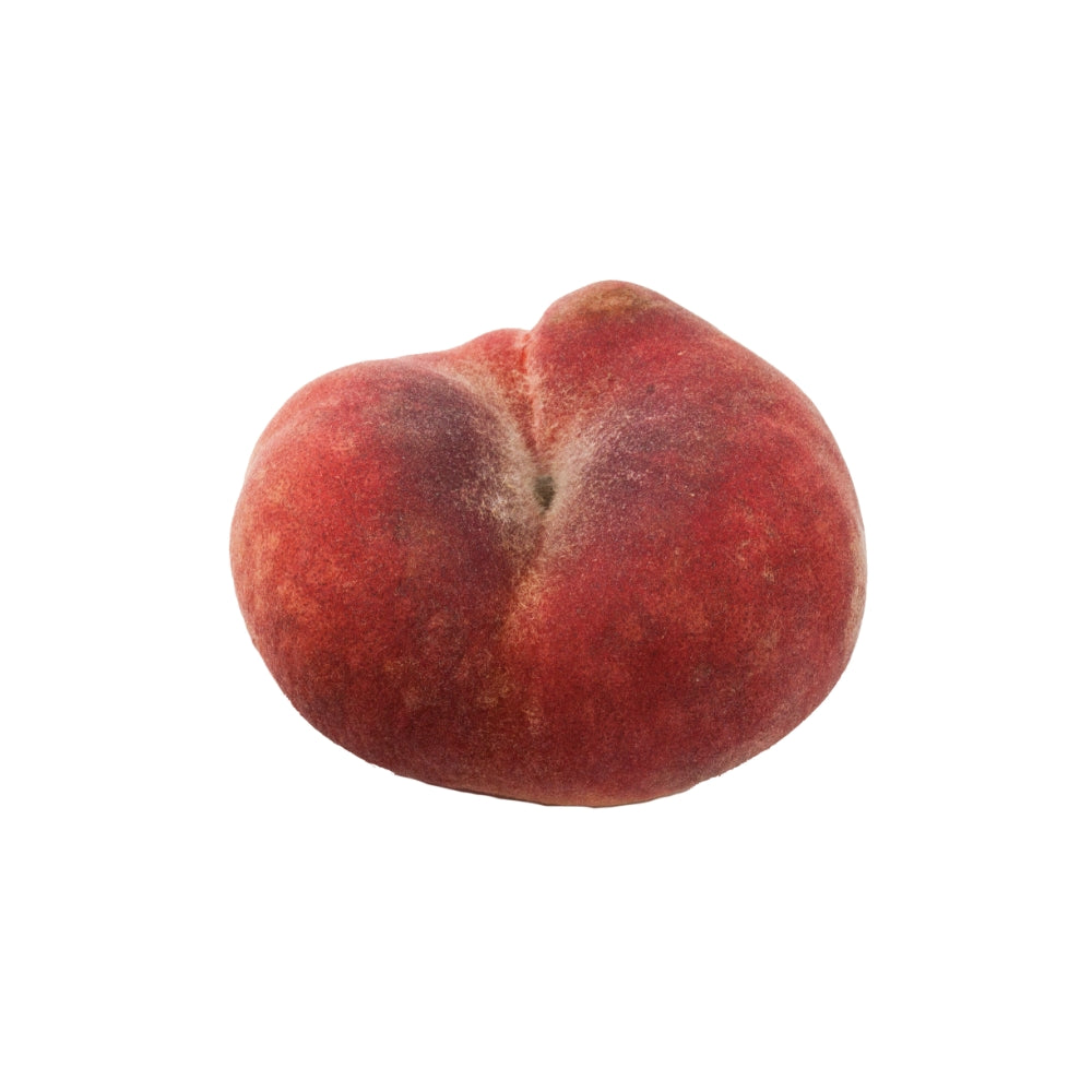 Pêche en gros plan, représentant les fruits que le cueille-fruit Girafruit peut saisir avec ses raquettes adaptées